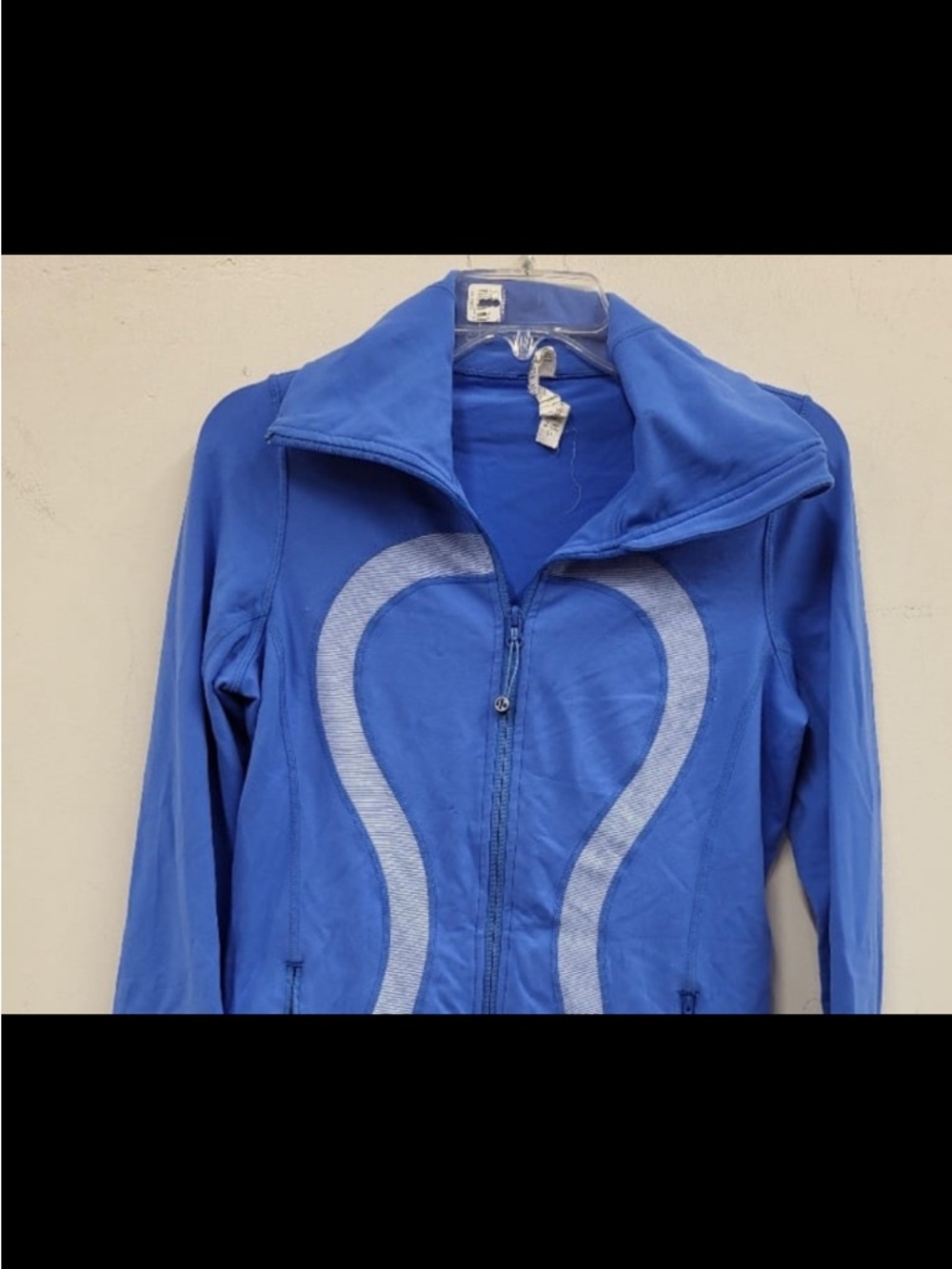 lululemon athletica Royal Blue Full-Zip Bomber Jacket